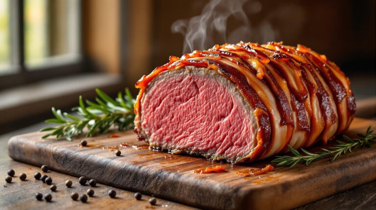 Bacon-Wrapped Rump Roast