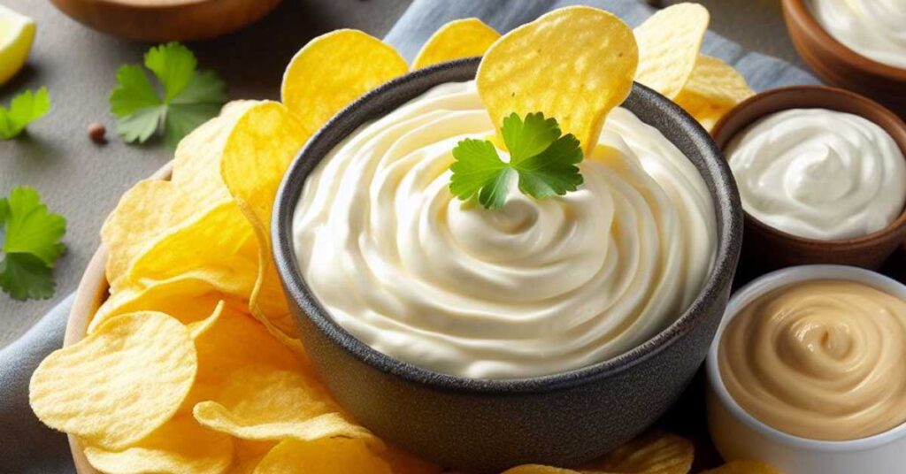 homemade onion dip