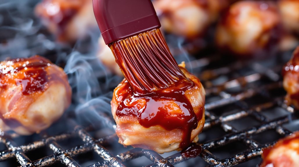 apply bbq sauce liberally