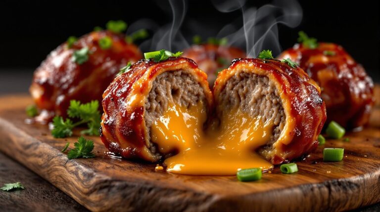 cheddar stuffed bbq bacon bombs