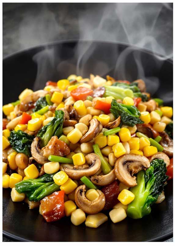 vegetarian mixed vegetable dish