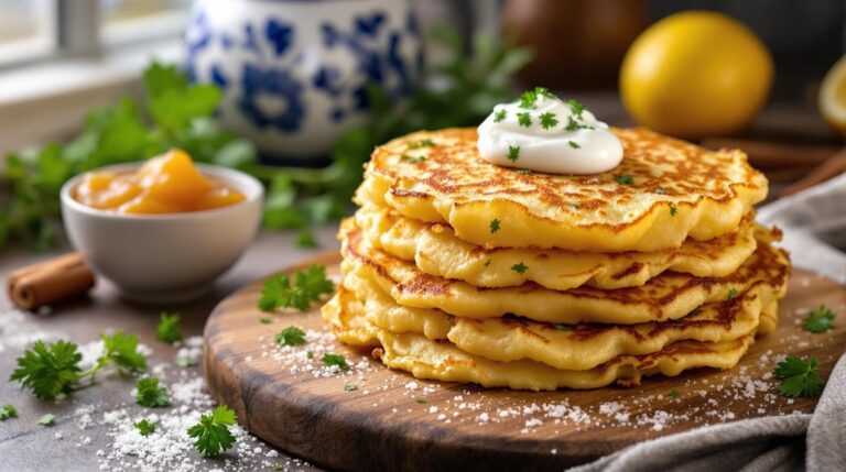 crispy german potato pancakes
