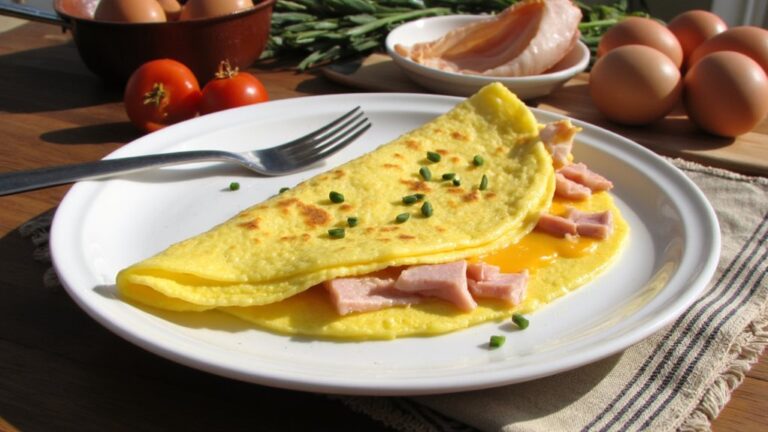 ham and cheese omelet