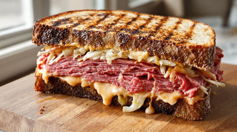 Classic grilled Reuben Sandwich