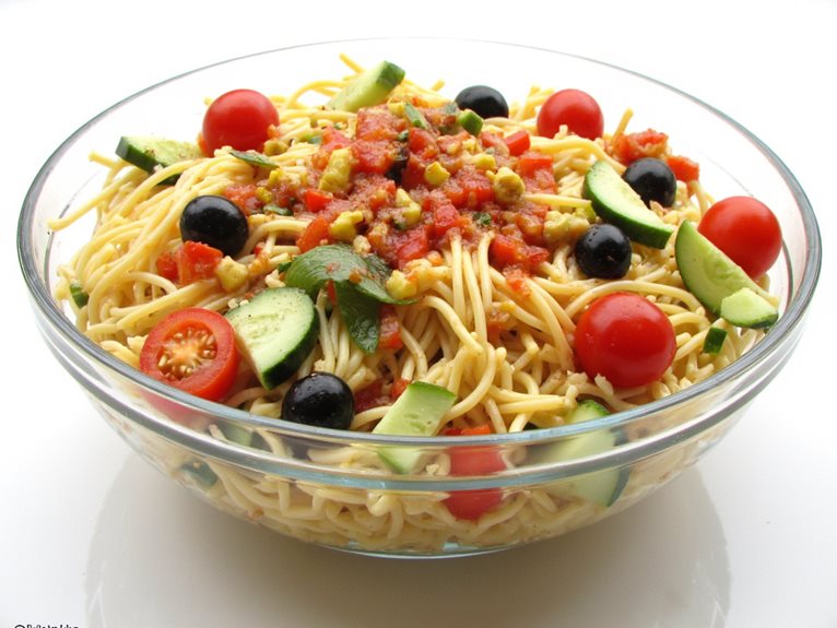 revitalizing summer pasta salad
