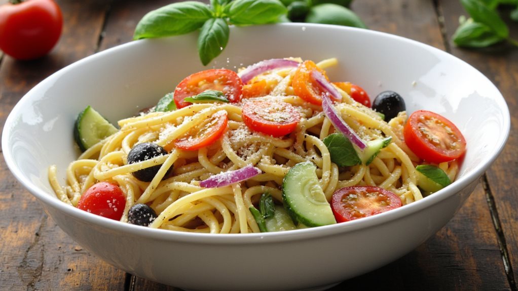 spaghetti salad recipe instructions