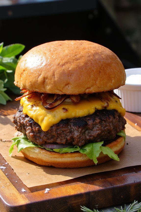 grilled shortrib burger recipe