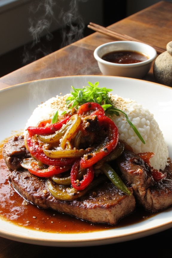 savory pepper steak recipe