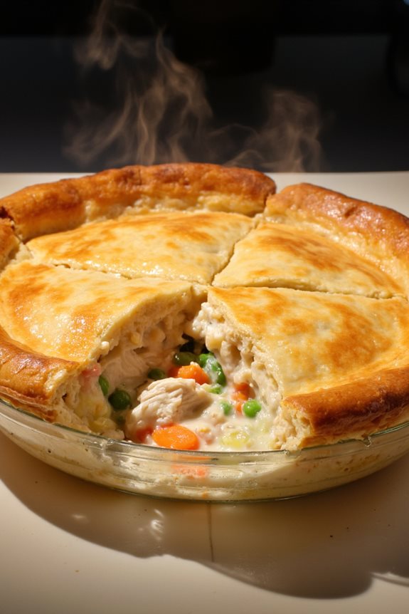 creamy chicken pot pie