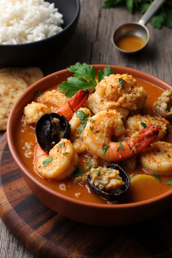 seafood gumbo with roux