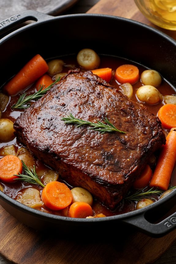 braised brisket with beer sauce