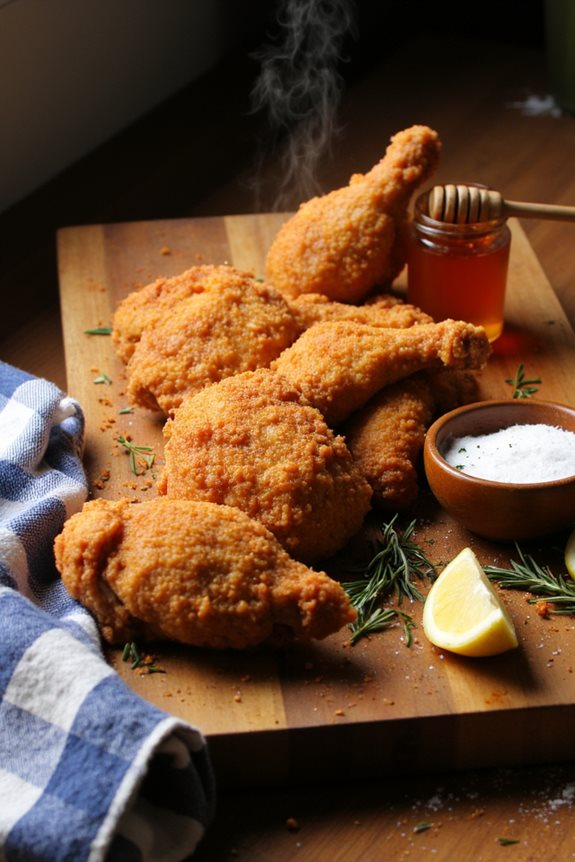 crispy southern fried chicken