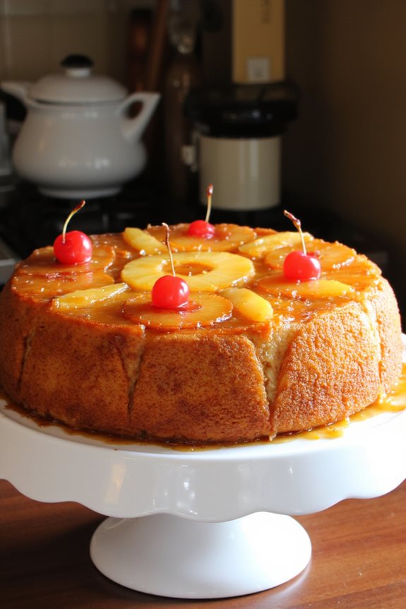 pineapple cake baking instructions