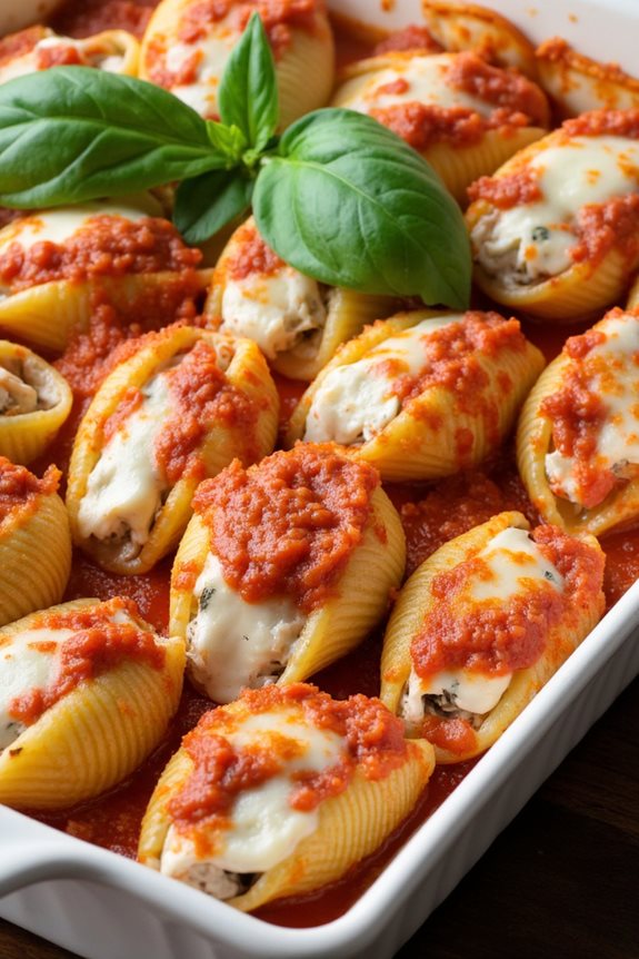 stuffed pasta shells recipe