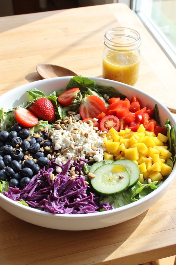colorful summer salad recipe